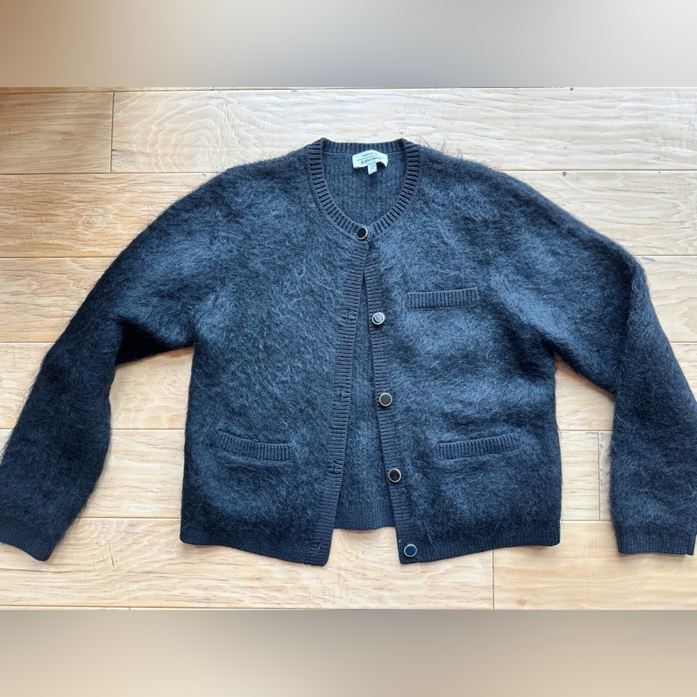 & Other Stories Black Cardigan Sweater